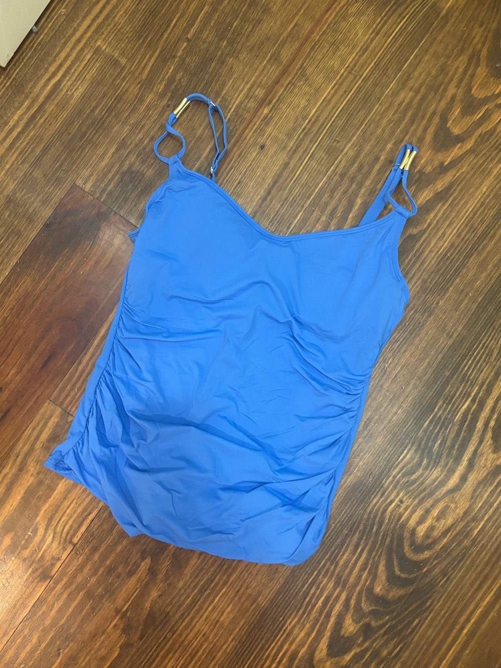 Bleu Rod Beattie Royal Blue Tankini Swim Top